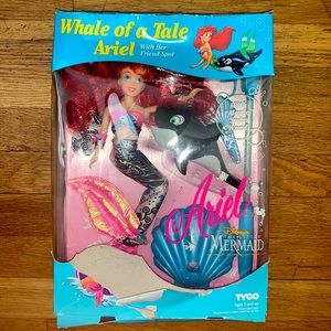 New 1992 Tyco Little Mermaid Rare doll